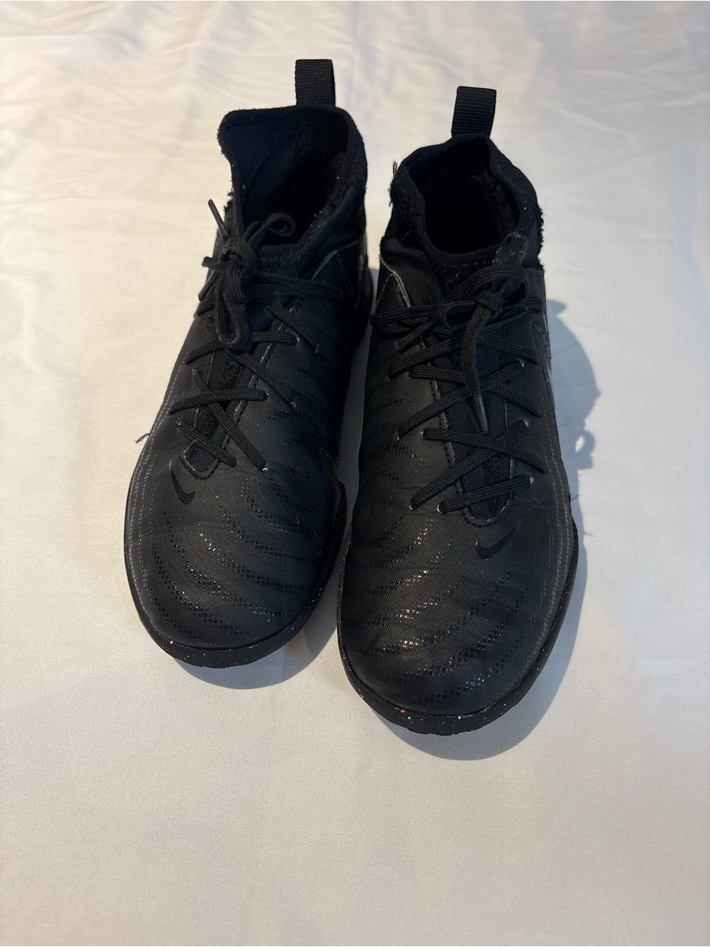 Nike kids All-Black High-Top Athletic Sneakers